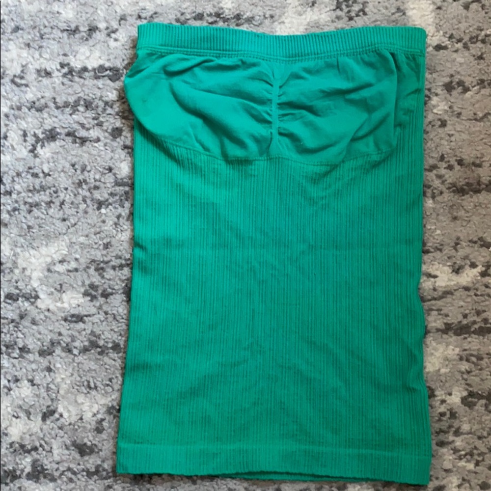 Green tube top